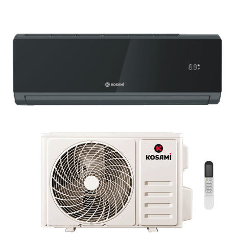 kosami condizionatore kosami paros black 24000 btu r 32 wi fi integrato