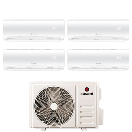 kosami condizionatore quadri split kosami paros white 9999 con 32 4 r 32 wi fi integrato