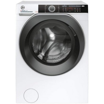 lavatrice a carico frontale hoover h wash 500 13 kg hwe 413ambs 1 s classe a a___ a85xp67xl60 1400 giri ecopower  vapore  wifi  bluetooth