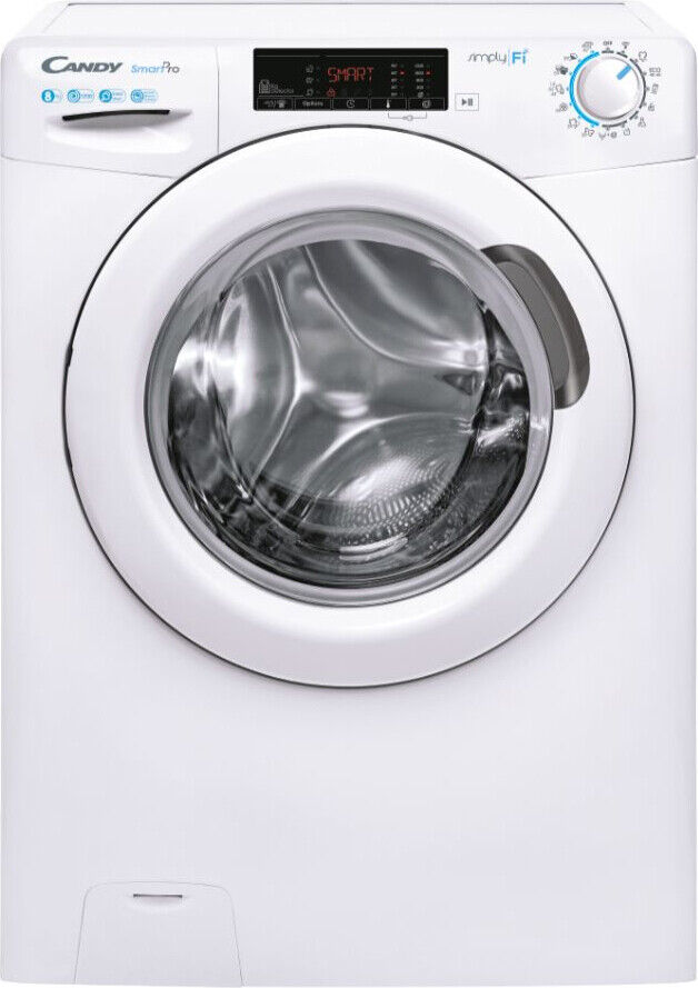 lavatrice slim a carico frontale candy cso44 1285te 2 s l60xp52xa85 8 kg 1200 giri classe energetica d wi fi + ble 