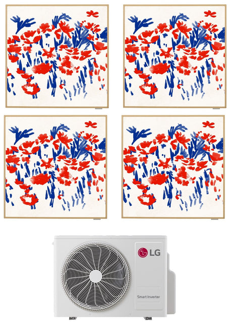 lg condizionatore lg quadri split inverter artcool gallery photo 9999 con mu4r25 r 32 wi fi integrato