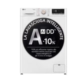 lg lavasciuga a carico frontale lg d4r7011tswg serie r7 11 kg lavaggio classe a 10 6 kg asciugatura classe d 1360 giri a85l60p565 wi fi bianco ean 8806084051202
