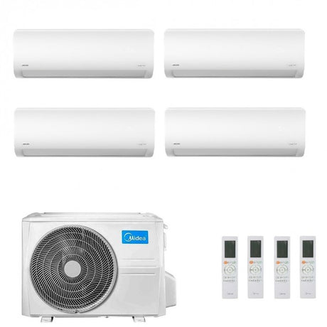 midea condizionatore midea quadri split inverter serie xtreme pro green 900090001200018000 btu con m4o 36 r 32 wi fi integrato