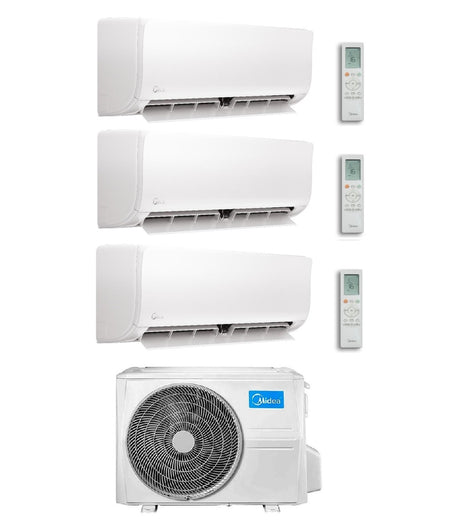 midea condizionatore midea trial split inverter serie xtreme pro green 9000900012000 btu con m3oa 27 r 32 wi fi integrato