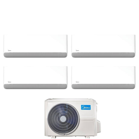 midea condizionatore quadri split midea breezeless e 9121212 con m4o 36fn8 q r 32 wi fi integrato