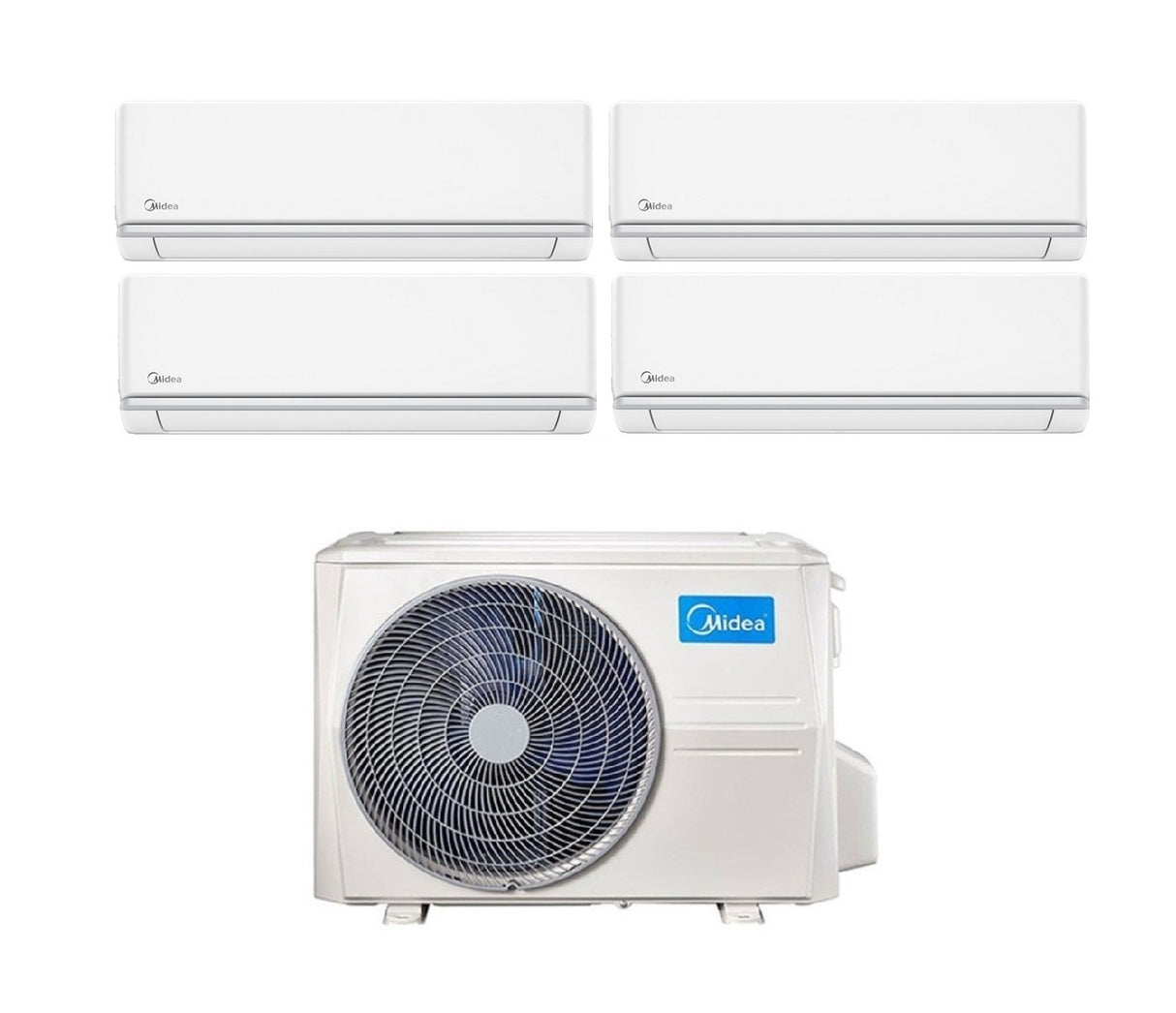 midea condizionatore quadri split midea elegance 99912 con m4oe 28hfn8 q r 32 wi fi optional