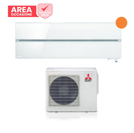 mitsubishi electric area occasioni 2536 condizionatore mitsubishi electric kirigamine style 12000 btu msz ln35vgv pearl white r 32 wi fi integrato