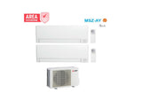 mitsubishi electric area occasioni 2628 unita esterna mitsubishi electric motore multisplit 2f42vf dual split r 32