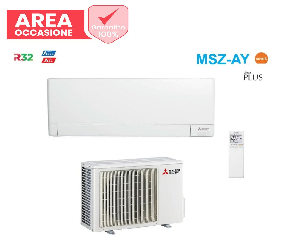 mitsubishi electric area occasioni climatizzatore condizionatore mitsubishi electric inverter linea plus serie msz ay 12000 btu msz ay35vgkp r 32 wi fi integrato aa