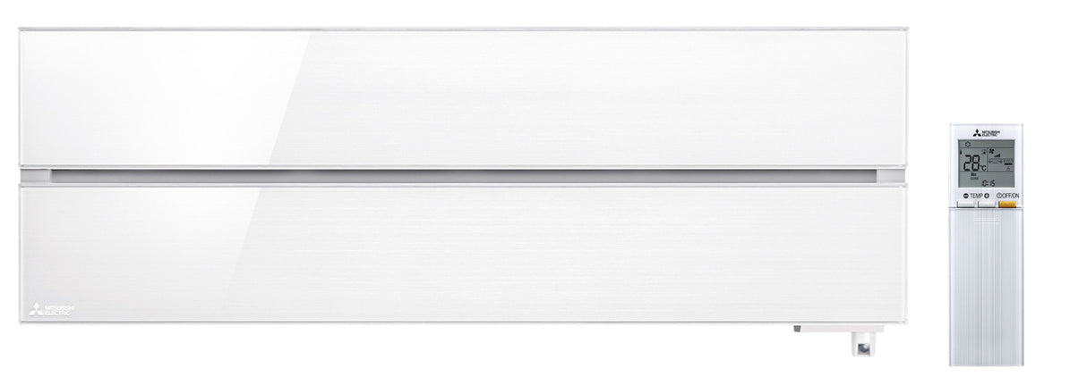 mitsubishi electric unita interna mitsubishi electric kirigamine style 18000 btu msz ln50vgv pearl white r 32 wi fi integrato