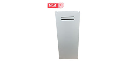 no brand copriscaldino in lamiera zincata universale bianco 870x480x350