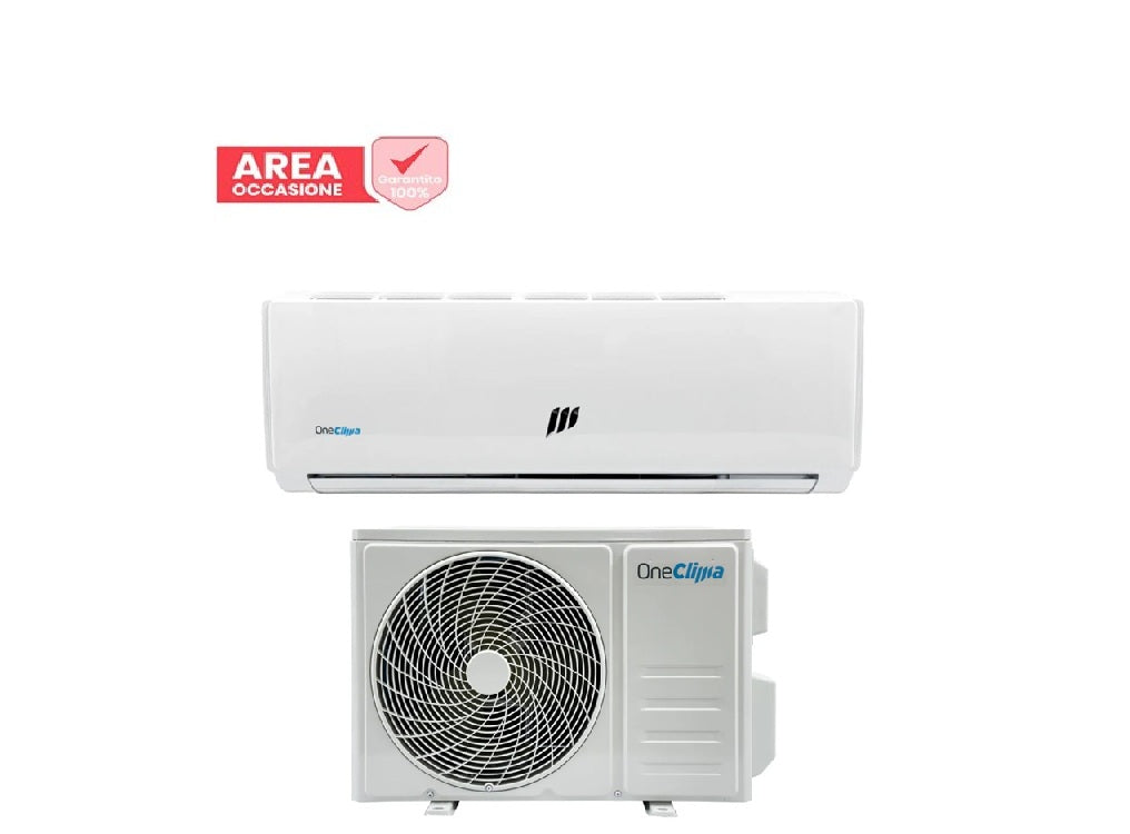oneclima area occasioni 5218 condizionatore oneclima pro 12000 btu inverter one pro12y24 r 32 wi fi optional