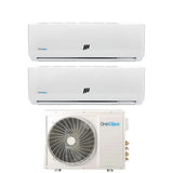 oneclima condizionatore dual split oneclima pro 99 con mlt14x2y24 r 32 wi fi optional