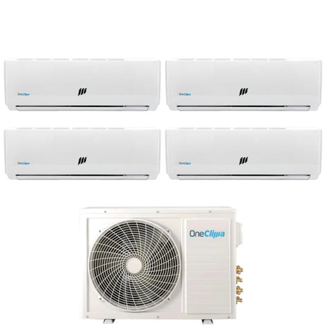 oneclima condizionatore quadri split oneclima pro 99918 con mlt32x4y24 r 32 wi fi optional