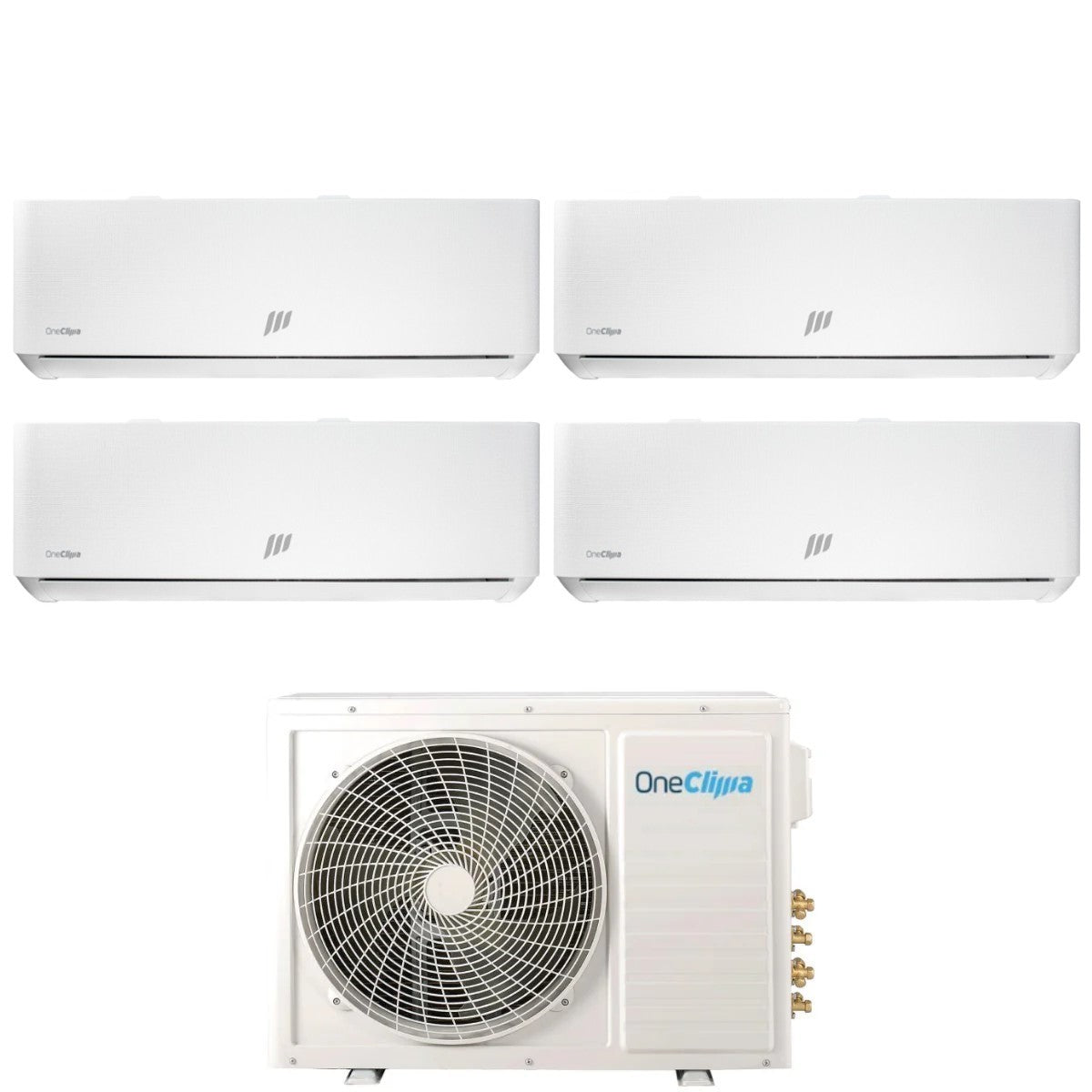 oneclima condizionatore quadri split oneclima ultra 9999 con mlt32x4y24 r 32 wi fi integrato pannello telato