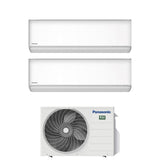 panasonic climatizzatore condizionatore panasonic dual split inverter serie etherea white 77 con cu 2z35tbe r 32 wi fi integrato 70007000 bianco