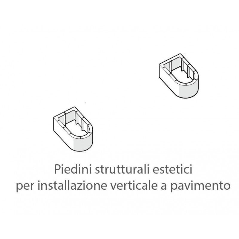 piedini di appoggio aermec zx6 per ventilconvettori fcxa
