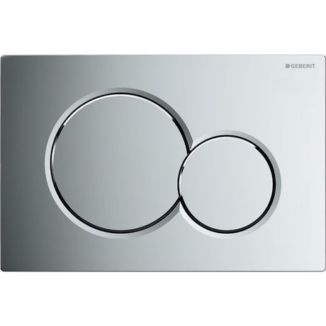 placca di scarico wc geberit sigma01 per risciacquo a due quantita 115.770.21.5 cromo lucido