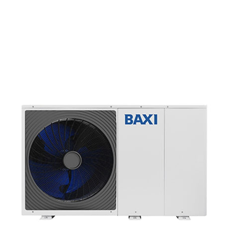 pompa di calore aria acqua monoblocco inverter baxi auriga 8m a r 32 monofase a7794572 con pannello di comando remoto incluso novita