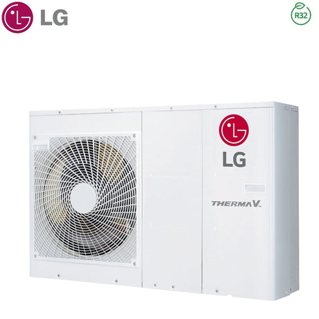 pompa di calore mini chiller inverter lg therma v monoblocco 5 5 kw hm051mr.u44 monofase r 32