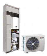 pompa di calore reversibile aria acqua inverter per installazione splittata ferroli omnia s in 3.2 10 r 32 con comando incluso