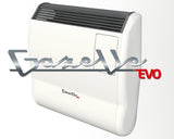 radiatore a gas stufa convettiva fondital modello gazelle evo 5000 metano da 4 52 kw kit fumi in omaggio 4895