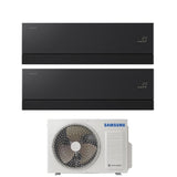 samsung condizionatore dual split samsung premiere black 712 con aj040txj2kg r 32 wi fi integrato