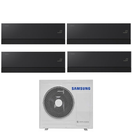 samsung condizionatore quadri split samsung premiere black 791212 con aj080txj4kg r 32 wi fi integrato