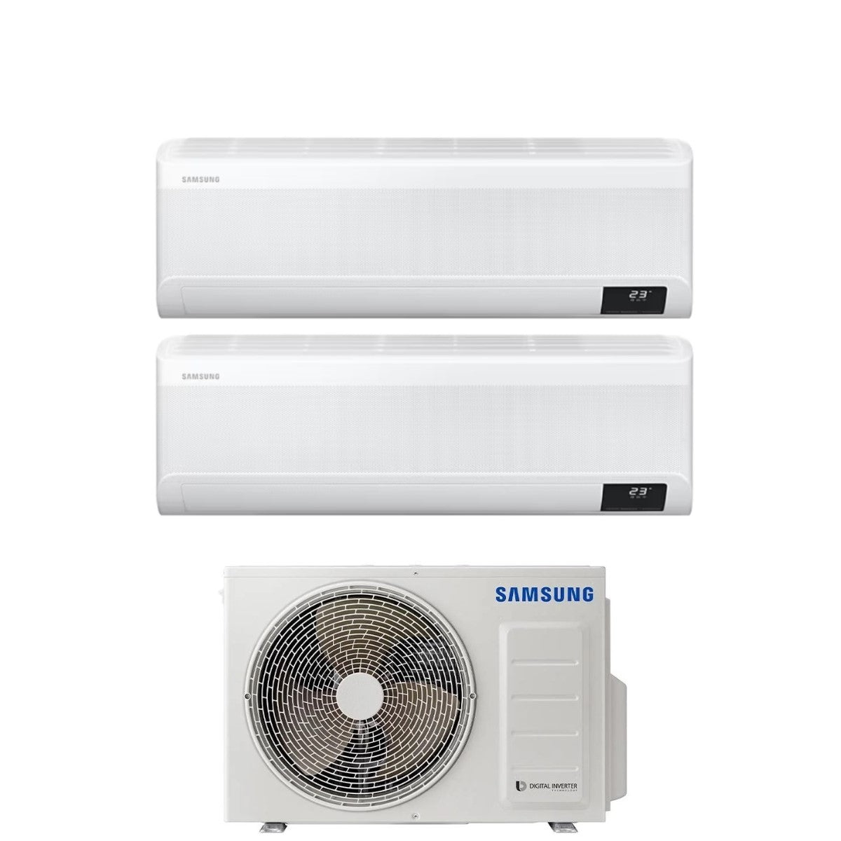 samsung condizionatore samsung dual split windfree avant 912 con aj040txj2kg r 32 wi fi integrato