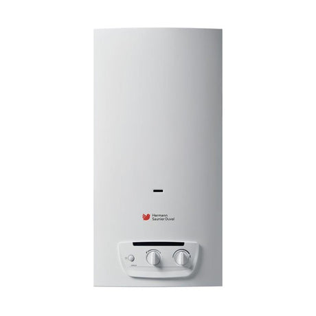 scaldabagno a gas camera aperta hermann saunier duval opalia c 11 low nox 11 1 lix p accensione elettronica gpl novita