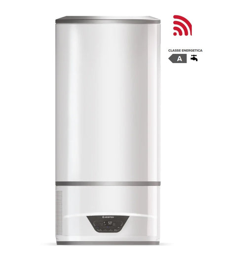 scaldabagno elettrico ad accumulo ariston lydos hybrid wifi 80 eu con tecnologia ibrida classe a