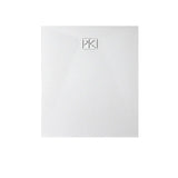 sfa piatto doccia sfa kinedo pietraviva 100 x 80 cm in resina effetto pietra bianco opaco ean 8033237883698