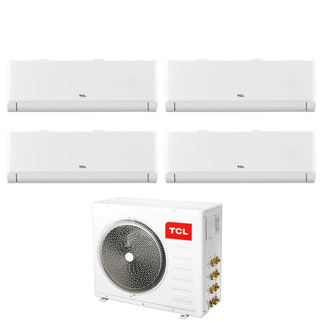 tcl climatizzatore condizionatore tcl quadri split inverter serie breezein 99918 con mt3240 r 32 wi fi integrato 90009000900018000