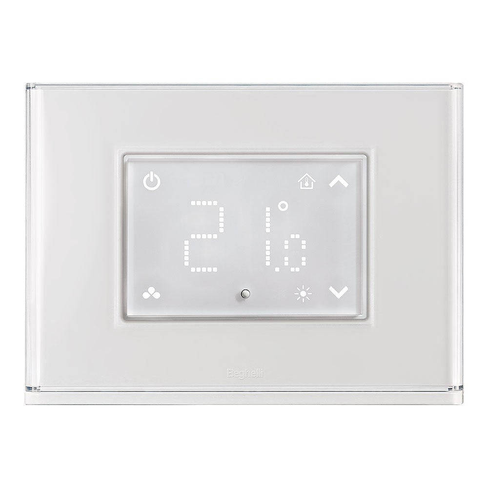 termostato beghelli dom e con display touch luminoso