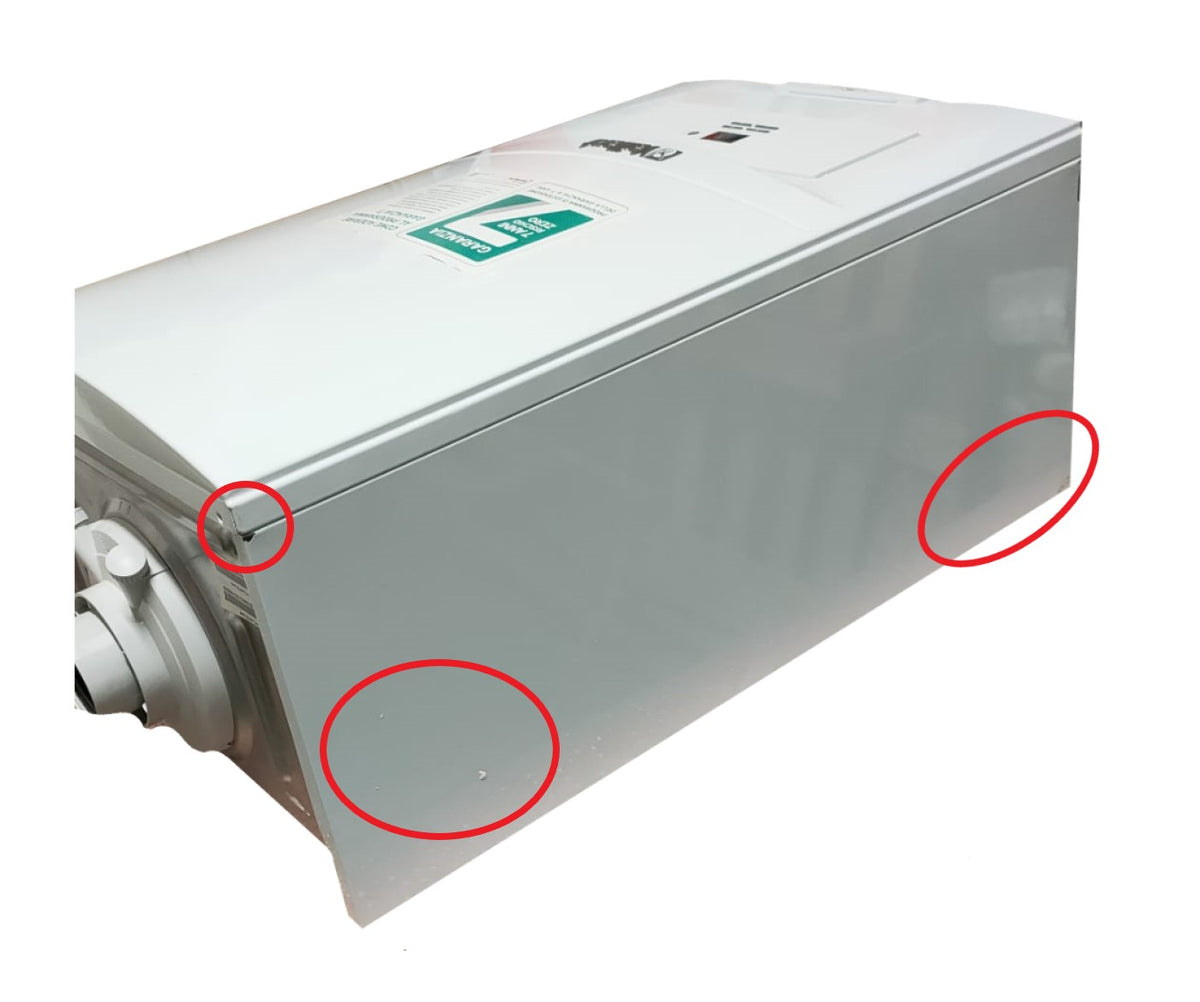 area occasioni caldaia a gas vaillant ecotec pure a condensazione vmw 246 7 2 completa di kit scarico fumi coassiale new erp metano