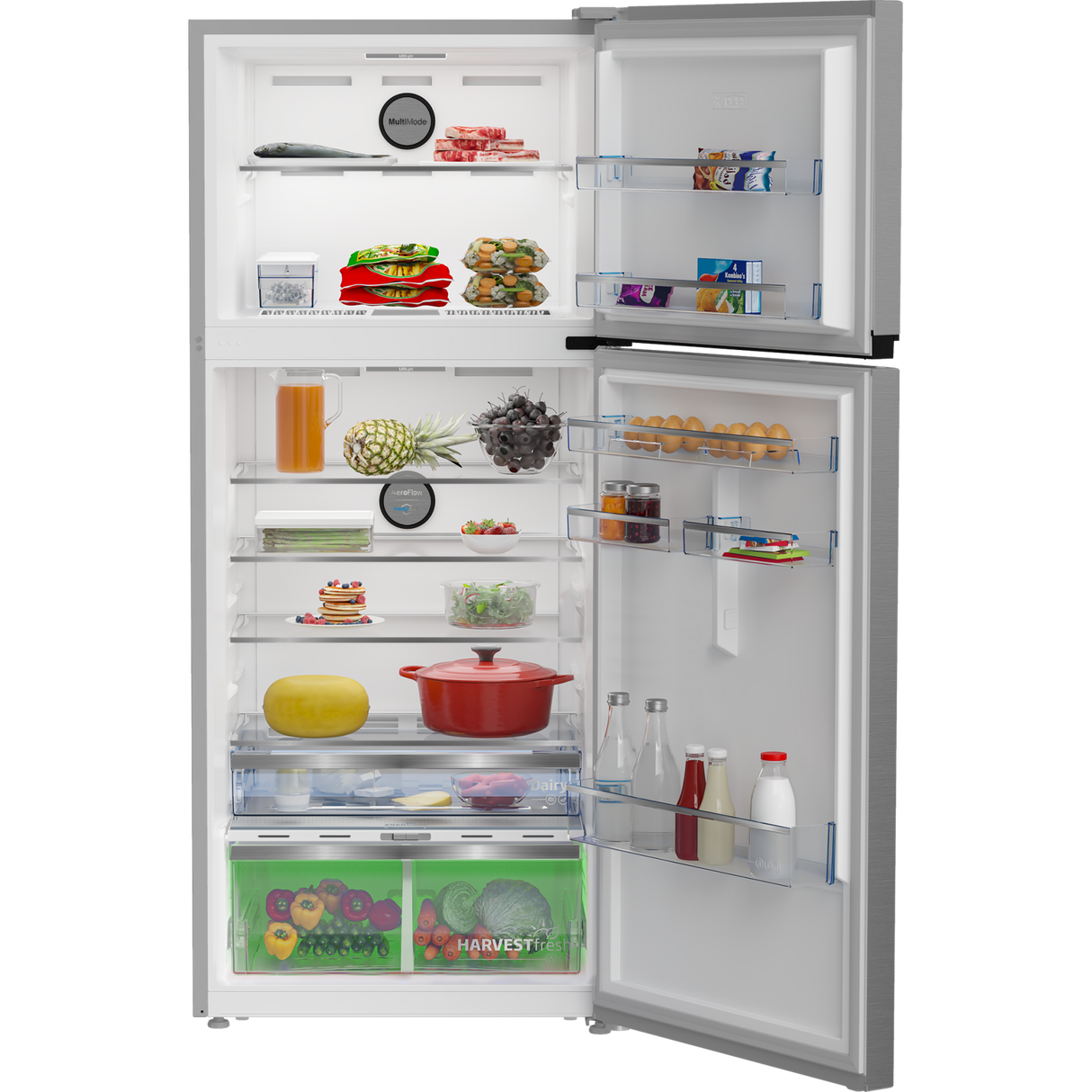 beko frigorifero doppia porta beko b7rdne595lxpw 557 litri classe d a186xl78xp75 total no frost inox ean 8690842525124