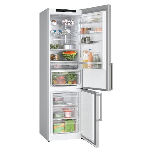 bosch frigorifero combinato bosch serie 6 kgn39aiat 363 litri classe a 60 cm acciaio anti impronta ean 4242005325443