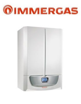 caldaia a condensazione immergas victrix zeus superior 26 kw gpl con boiler completa di kit scarico fumi new erp