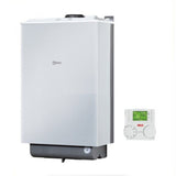 caldaia a gas riello residence externa condens 32 kis gpl a condensazione completa di kit fumi new erp