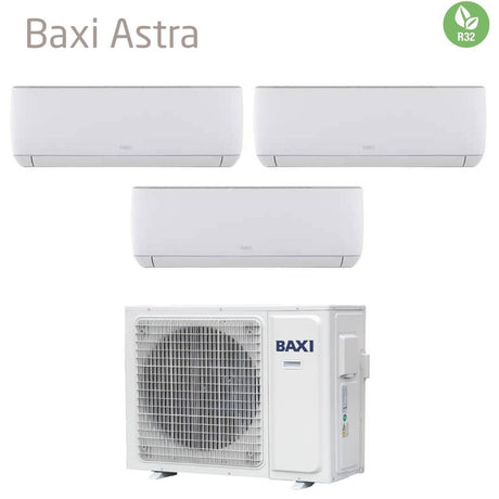 climatizzatore condizionatore baxi trial split inverter serie astra 7_12_12 con lsgt70 3m r 32 wi fi optional 7000_12000_12000 novita
