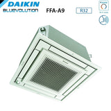 climatizzatore condizionatore daikin bluevolution inverter quadri split a cassetta ffa a 9_9_12_12 con 4mxm80n r 32 wi fi optional con comando a filo e griglia bianca 9000_9000_12000_12000 garanzia italiana