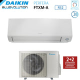 climatizzatore condizionatore daikin bluevolution inverter serie perfera all season 12000 btu ftxm35a r 32 wi fi integrato garanzia italiana