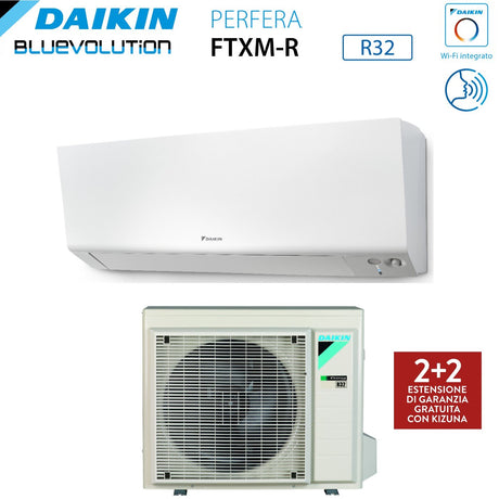 climatizzatore condizionatore daikin bluevolution inverter serie perfera wall 12000 btu ftxm35r r 32 wi fi integrato classe a___ garanzia italiana novita