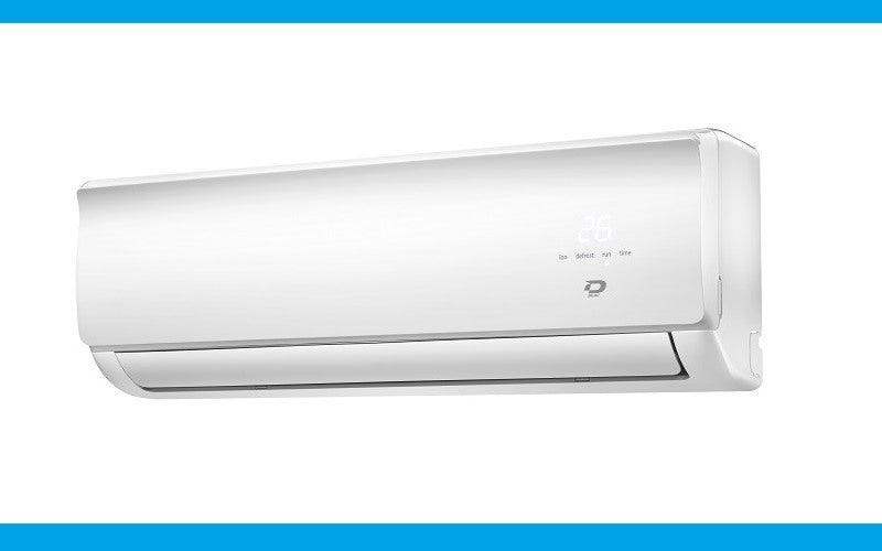 climatizzatore condizionatore diloc dual split inverter serie wall 9_9 con wall out200 classe a__ 9000_9000 wi fi incluso