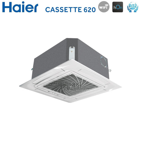 climatizzatore condizionatore dual split cassetta 620 9000+9000 ab25s2sc2fa con 2u50s2sm1fa 9+9