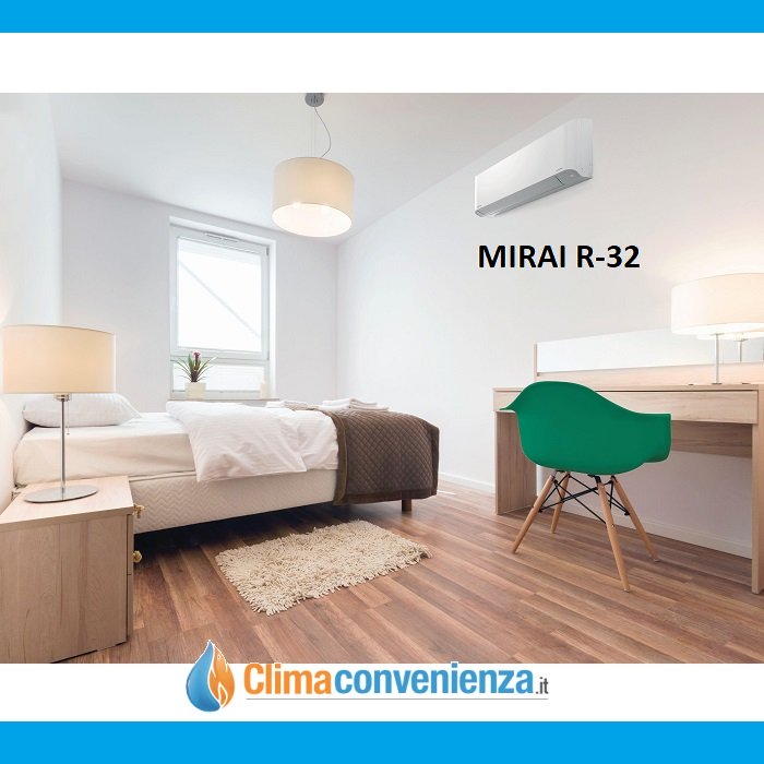 climatizzatore condizionatore dual split inverter toshiba mirai r32 13000_13000 con ras 2m14u2avg e 13_13 btu