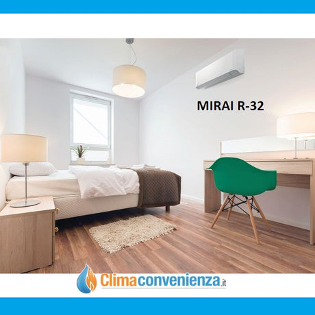 climatizzatore condizionatore dual split inverter toshiba mirai r32 13000_13000 con ras 2m14u2avg e 13_13 btu
