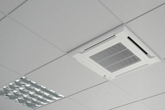 climatizzatore condizionatore fujitsu general cassetta a flusso d aria circolare inverter 54000 btu aux54krlb e con comando e con pannello 11355