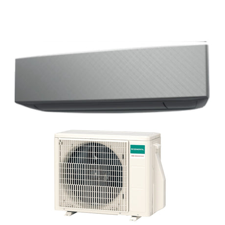 climatizzatore condizionatore general fujitsu inverter serie keta silver 7000 btu ashg07keta b r 32 wi fi optional classe a__ a_ colore argento novita