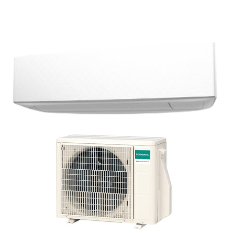 climatizzatore condizionatore general fujitsu inverter serie keta white 9000 btu ashg09keta r 32 wi fi optional classe a__ a_ colore bianco novita
